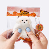 Chubby White Ragdoll Cat Taba Squishy