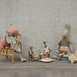 Miniature Dining Table, Set with 2 Chairs - foto 2