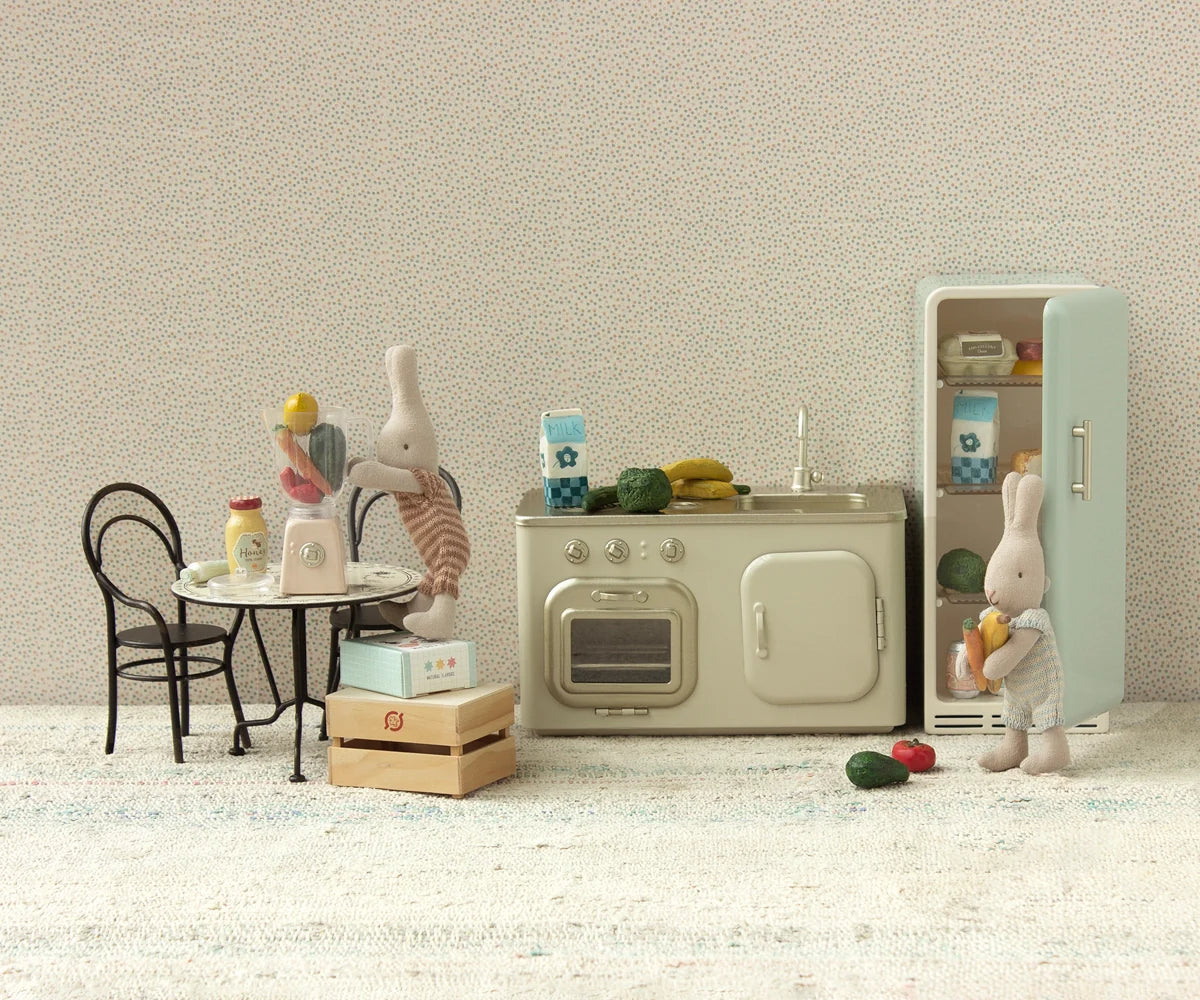 Miniature Dining Table, Set with 2 Chairs - foto 3