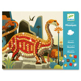 Kit de manualidades con mosaico de stickers - Dinosaurios