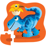 12-Piece Mini Puzzle - Dino Friends