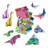 Kit de manualidades de papel para hacer origami de dinosaurios