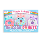 Borradores Aroma Donas Unicornio Magic Bakery – Set de 3