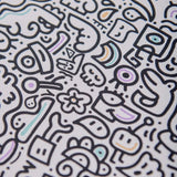 Tshirt Manga Larga Doodle Doodle