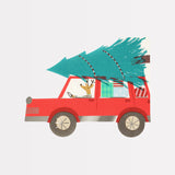 Servilletas Driving Reindeer