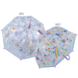 Paraguas transparente cambia de Color – Fantasía