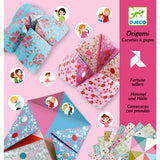 Kit de manualidades con papel de flores para hacer origami "Fortune Tellers"