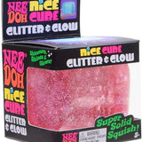 NeeDoh Glitter & Glow Nice Cube