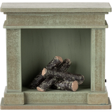 Fireplace, Miniature - Dusty green