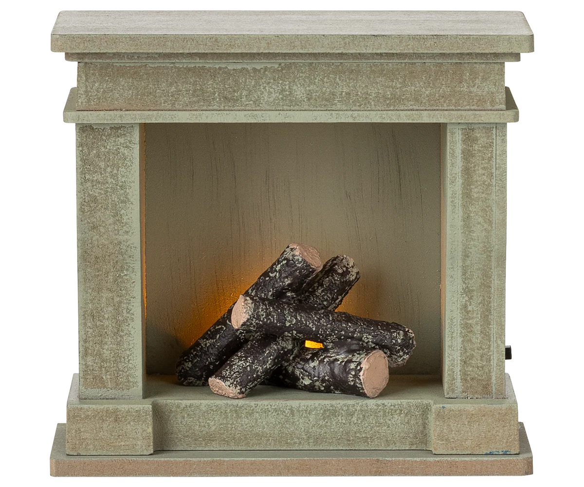 Fireplace, Miniature - Dusty green - foto 2