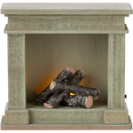 Fireplace, Miniature - Dusty green - foto 2