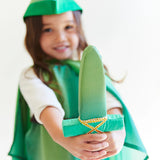 Daga verde de Seda