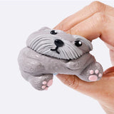 Grey Schnauzer Taba Squishy