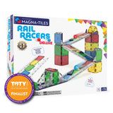 Magna-Tiles Rail Racers Deluxe set de 90 pzas
