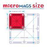 MAGNA-TILES Combo + Micromags 62 Pzas