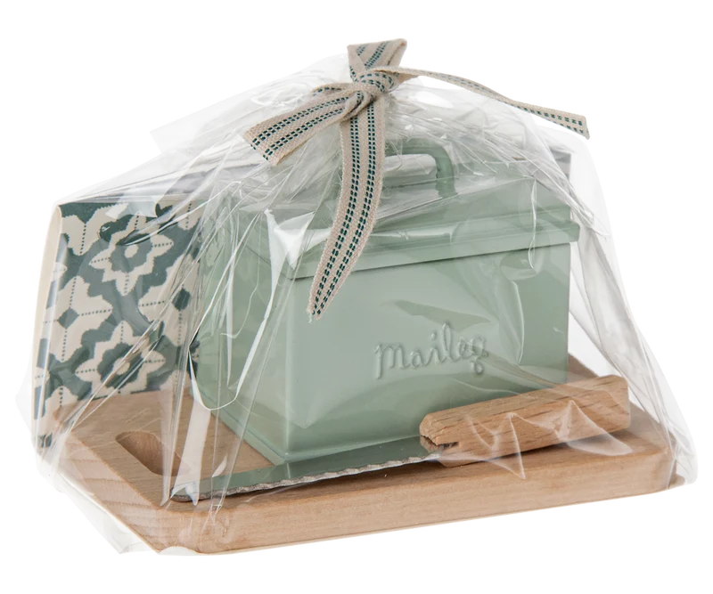 Bread Box w/ Utensils, Miniature - foto 4