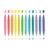 Marcadores Doble Punta Tonos Pastel – Set de 12