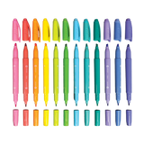 Marcadores Doble Punta Tonos Pastel – Set de 12