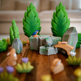 Rocas con musgo