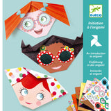 Kit de manualidades con papel de origami "Pretty Faces"