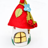 Casita Roja para duendes y hadas