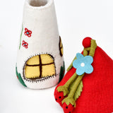 Casita Roja para duendes y hadas