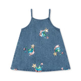 Magot Sequin Strap Dress GO Rainbow Star