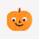 Servilletas de papel con motivos de calabazas de Halloween (16 unidades)