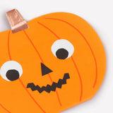 Servilletas de papel con motivos de calabazas de Halloween (16 unidades)