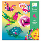 Kit de manualidades con papel origami "Tropics"