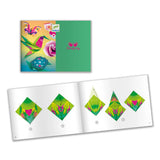 Kit de manualidades con papel origami "Tropics"