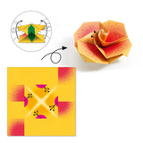 Kit de manualidades con papel origami "Tropics"