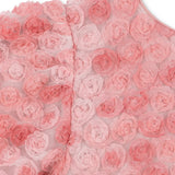 Ally Long Sleve Flower Dress - Veiled Rose