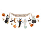 Juego de guirnaldas con personajes de Halloween