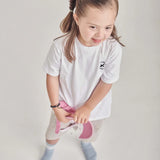 Tshirt Manga Corta White